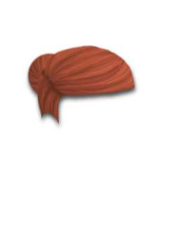 Female Hair #5 Copper Red