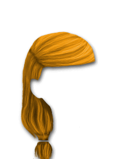 Female Hair #7 Orange