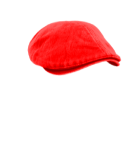 Male Hat #7 Red